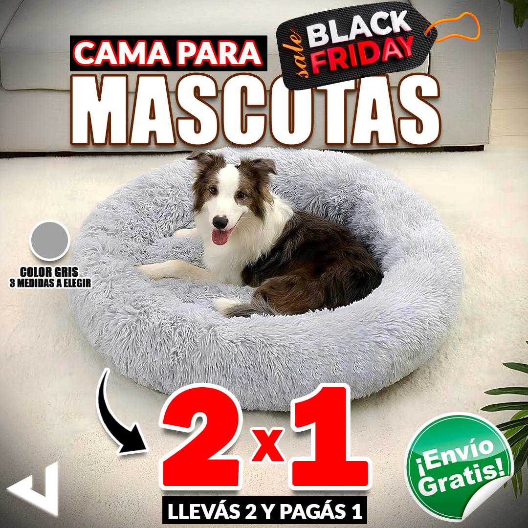 Cama para mascotas OFERTA 2X1 - BLACKFRIDAY