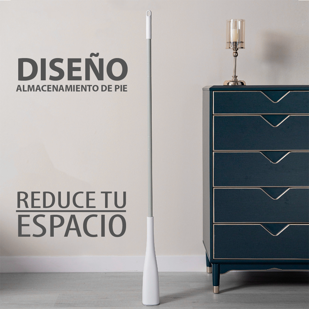 Fregona de fibra autoescurrible  con recambios - Jupplies