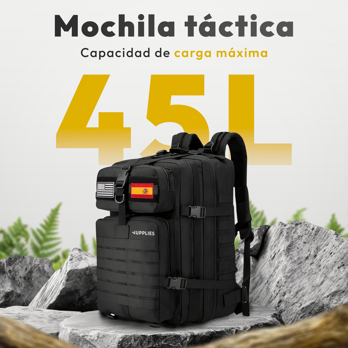 Mochila táctica militar