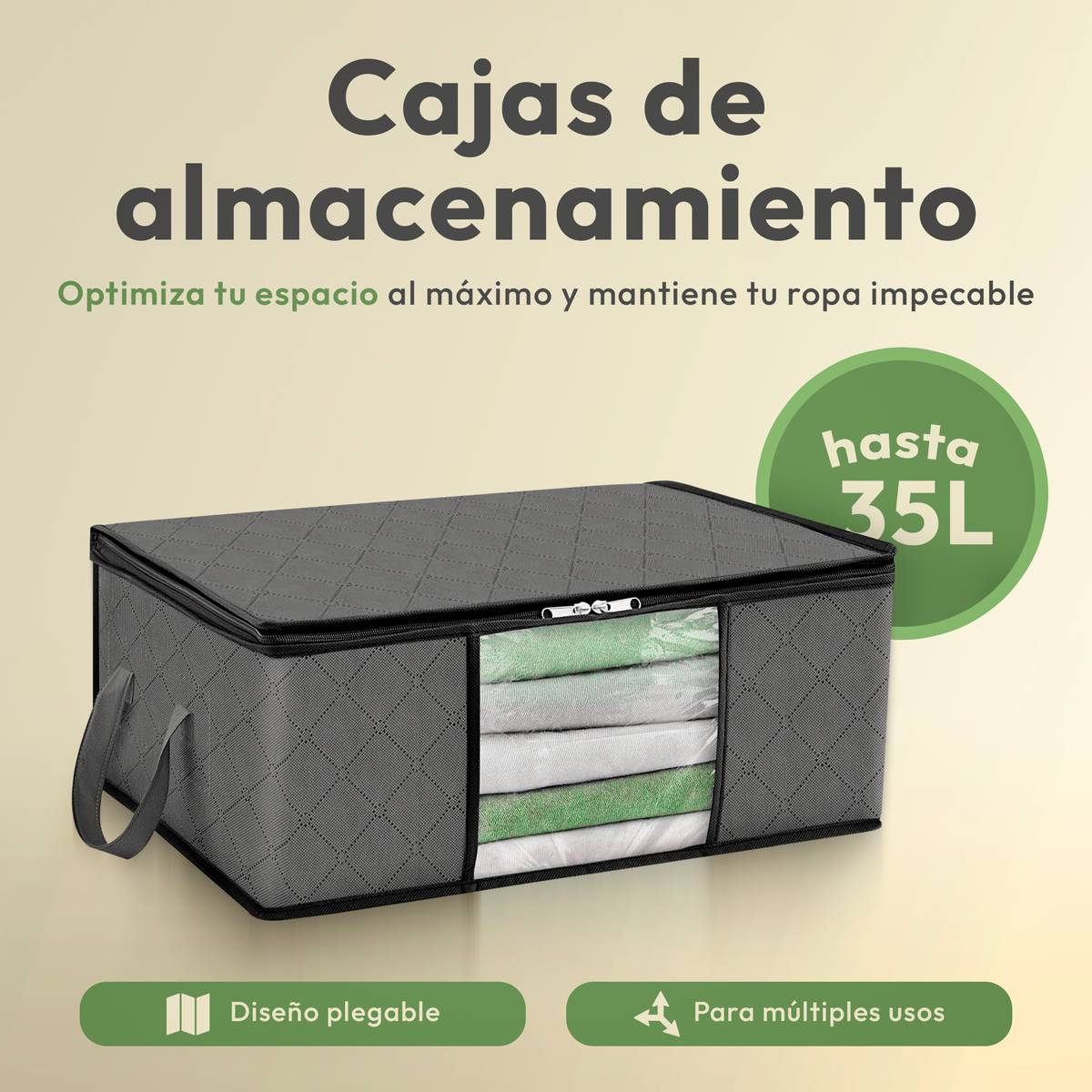 Pack de cajas de almacenamiento