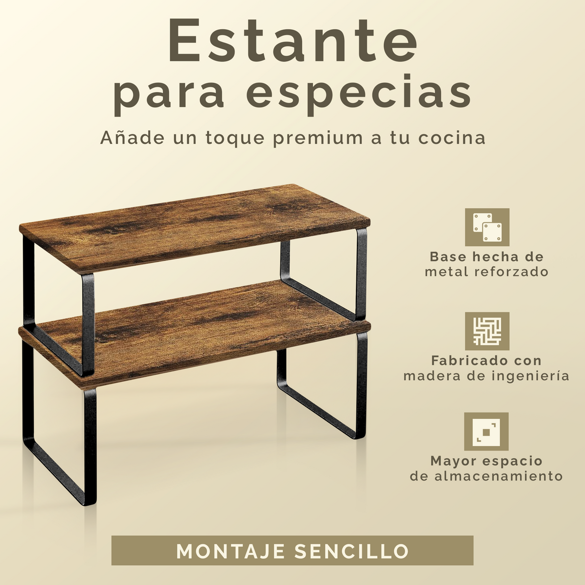 VIP - Pack de 2 estantes organizadores