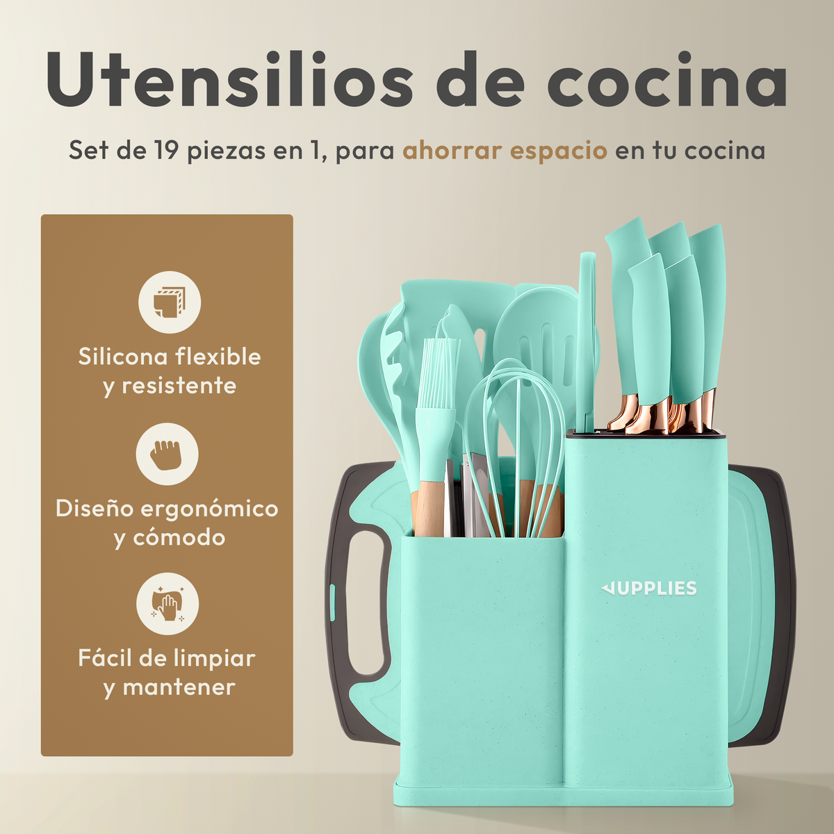 Pack de utensilios de cocina