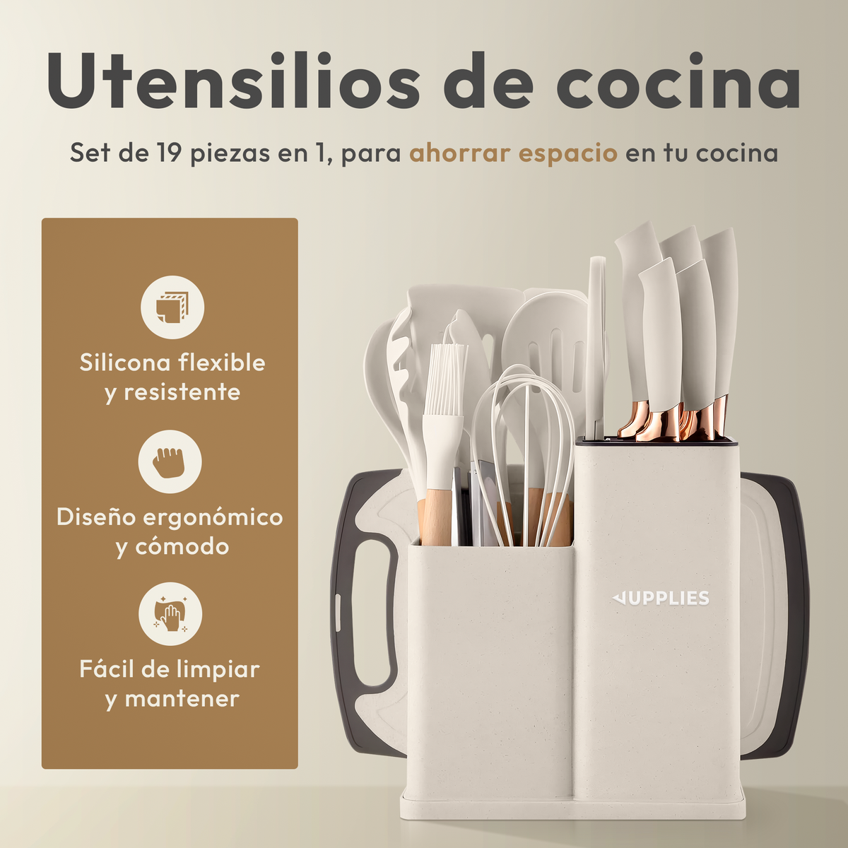 Pack de utensilios de cocina