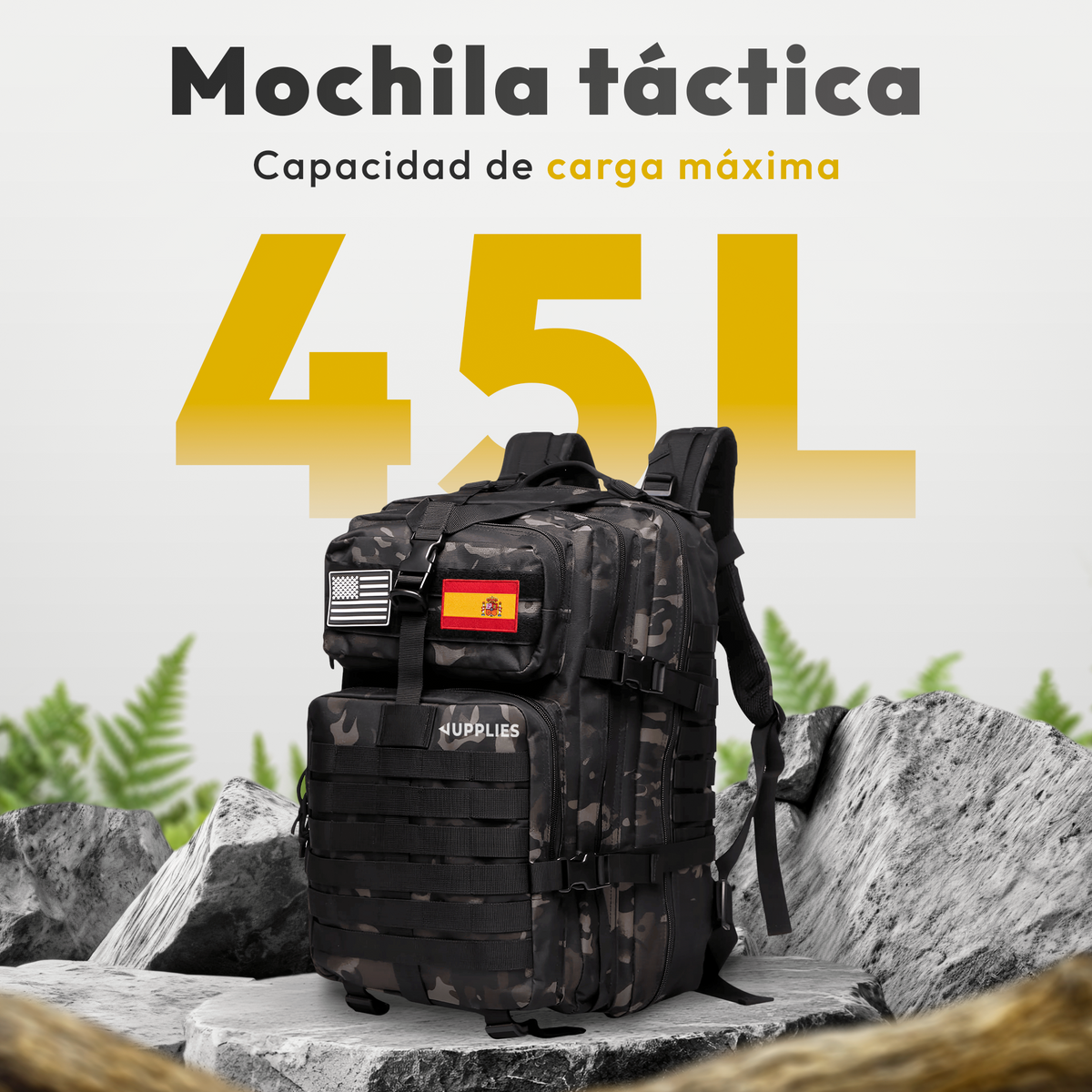 Mochila táctica militar