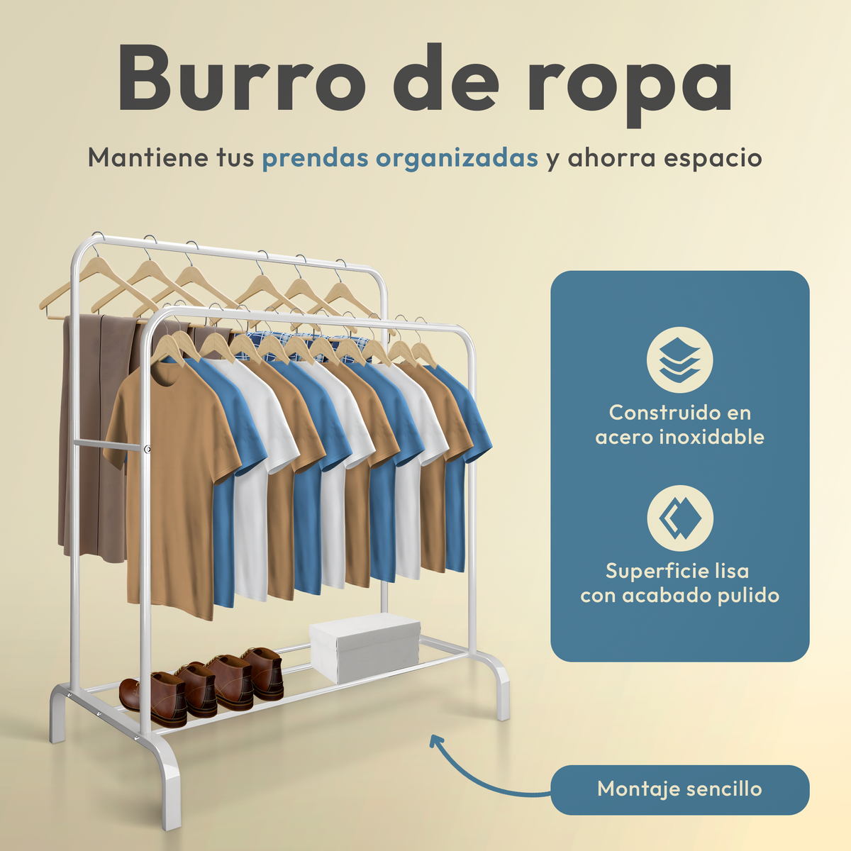 VIP - Burro de ropa estandar