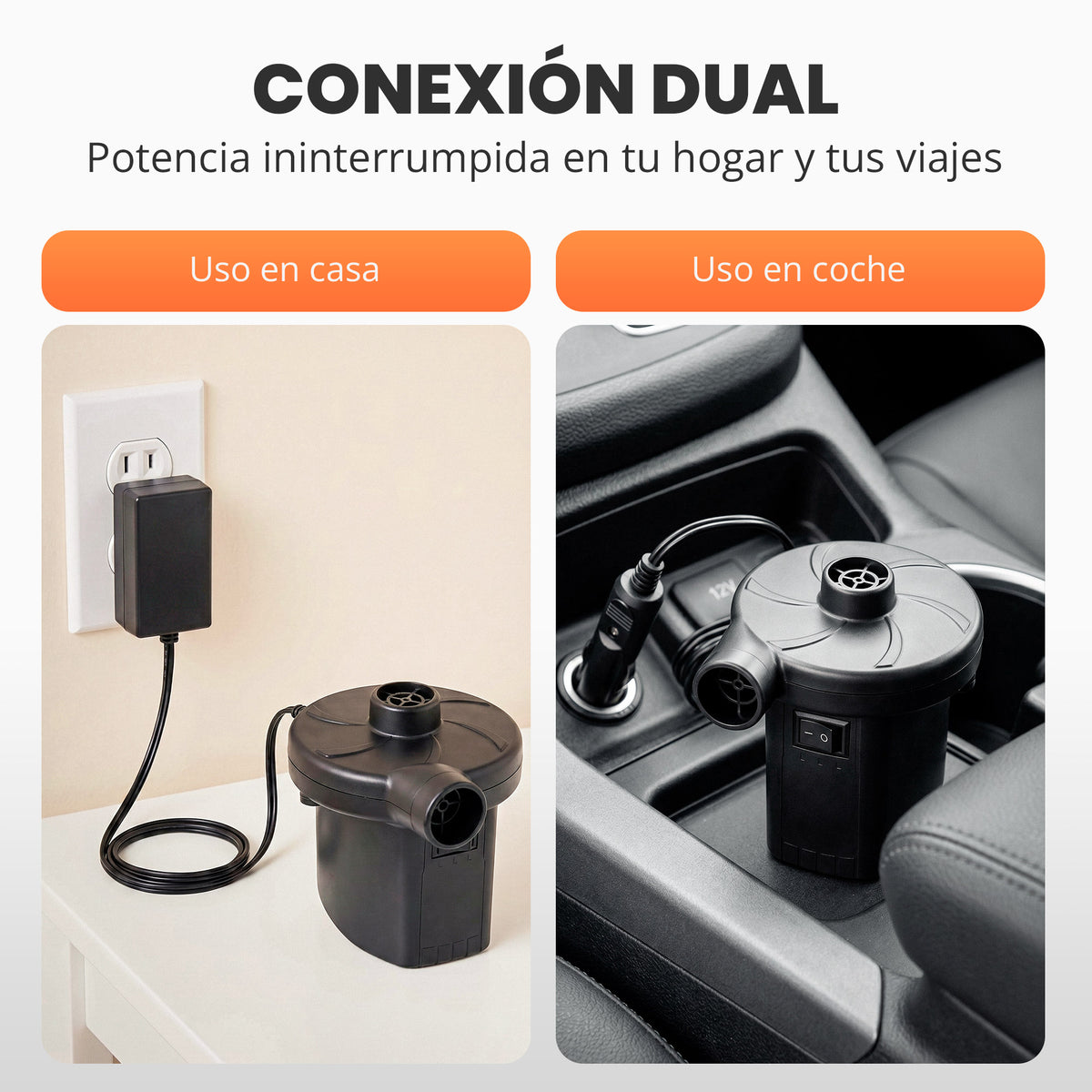 Inflador eléctrico - Jupplies