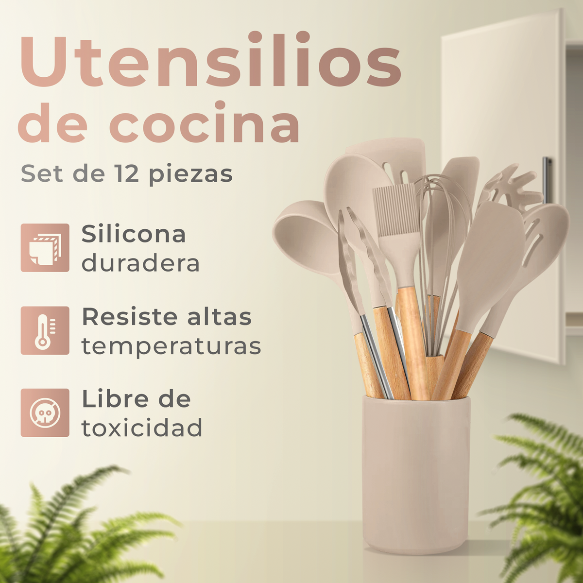 Pack de utensilios de cocina