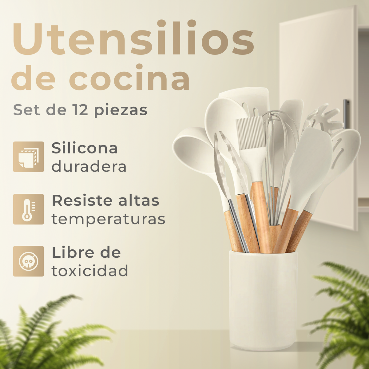 Pack de utensilios de cocina