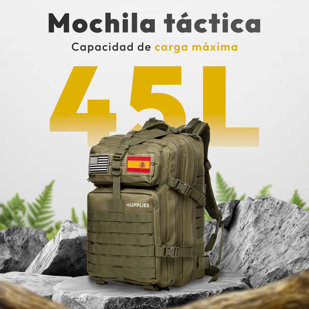 Mochila táctica militar
