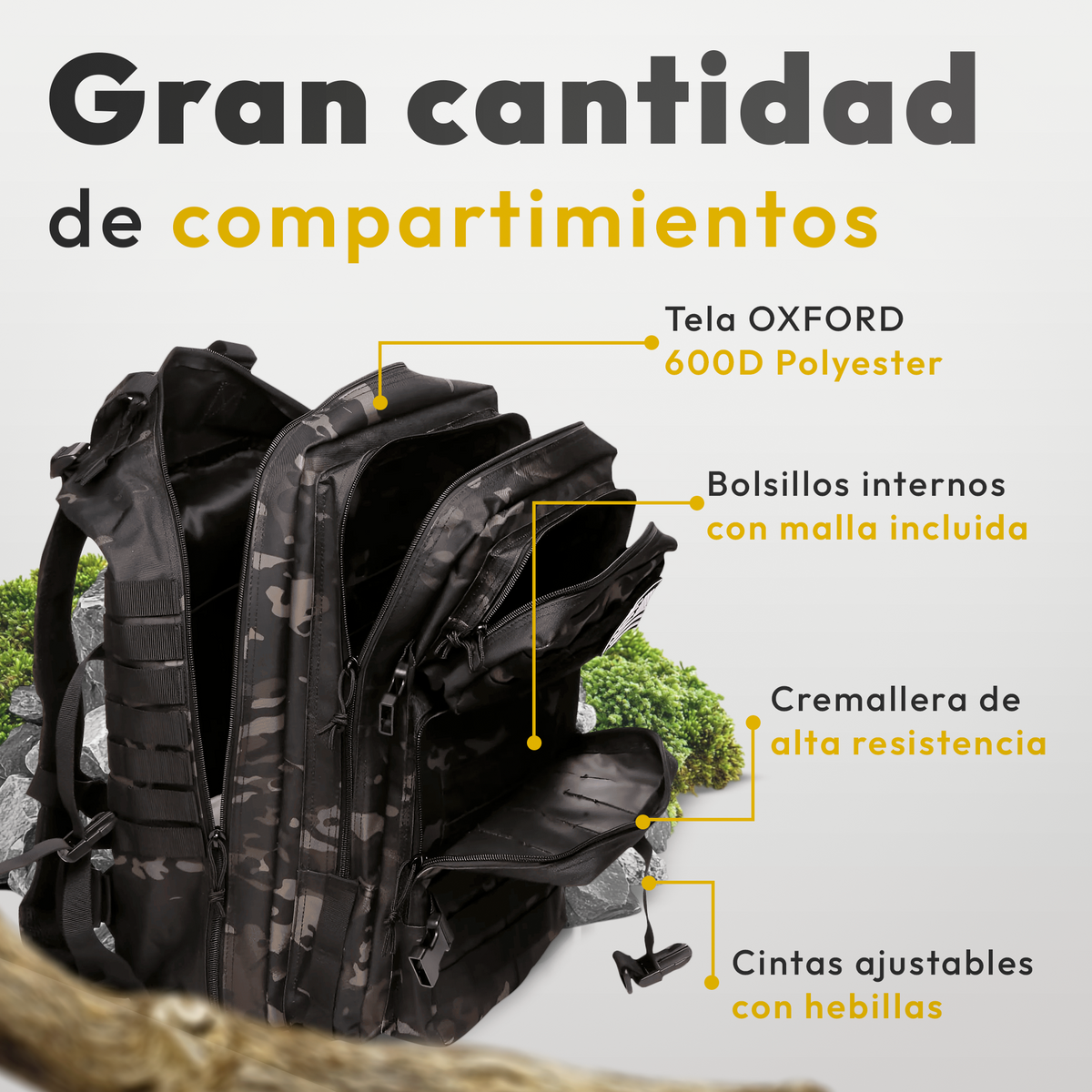 Mochila táctica militar