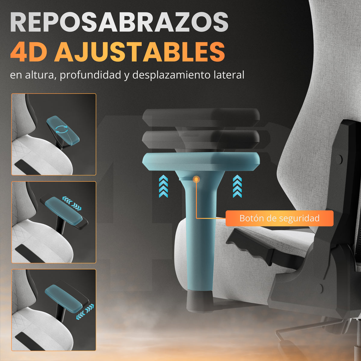 Silla gaming silent