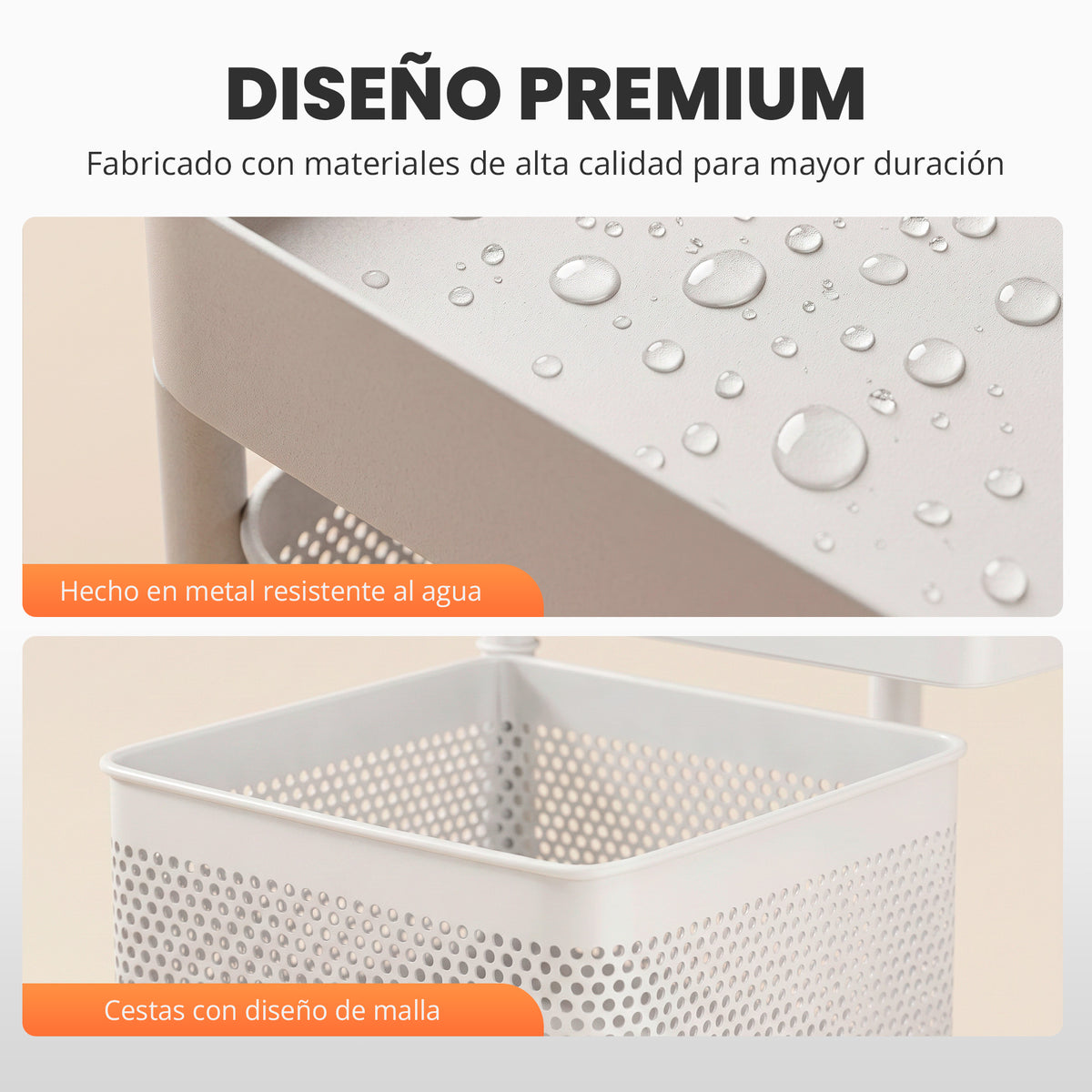 Estante giratorio para verduras
