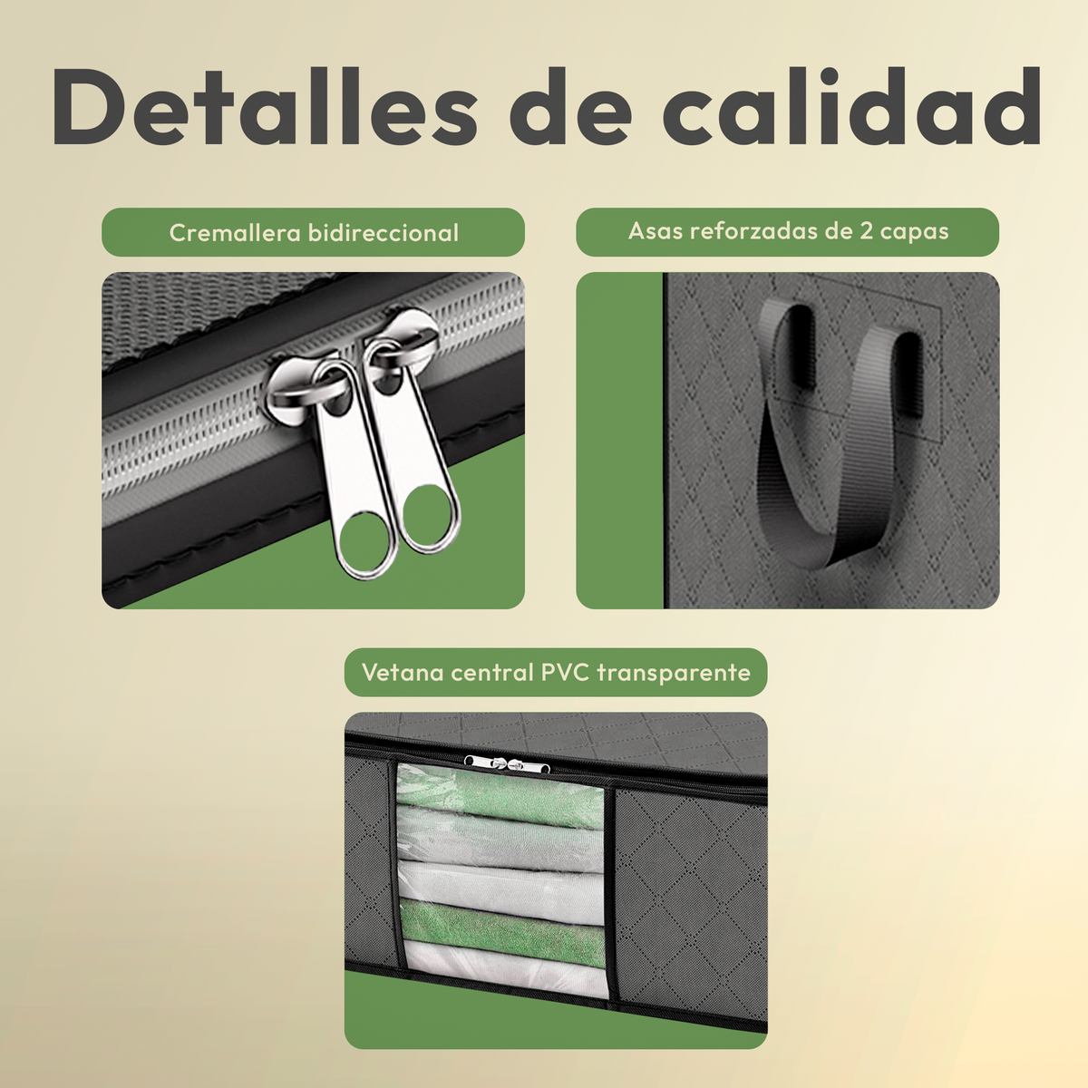 Pack de cajas de almacenamiento