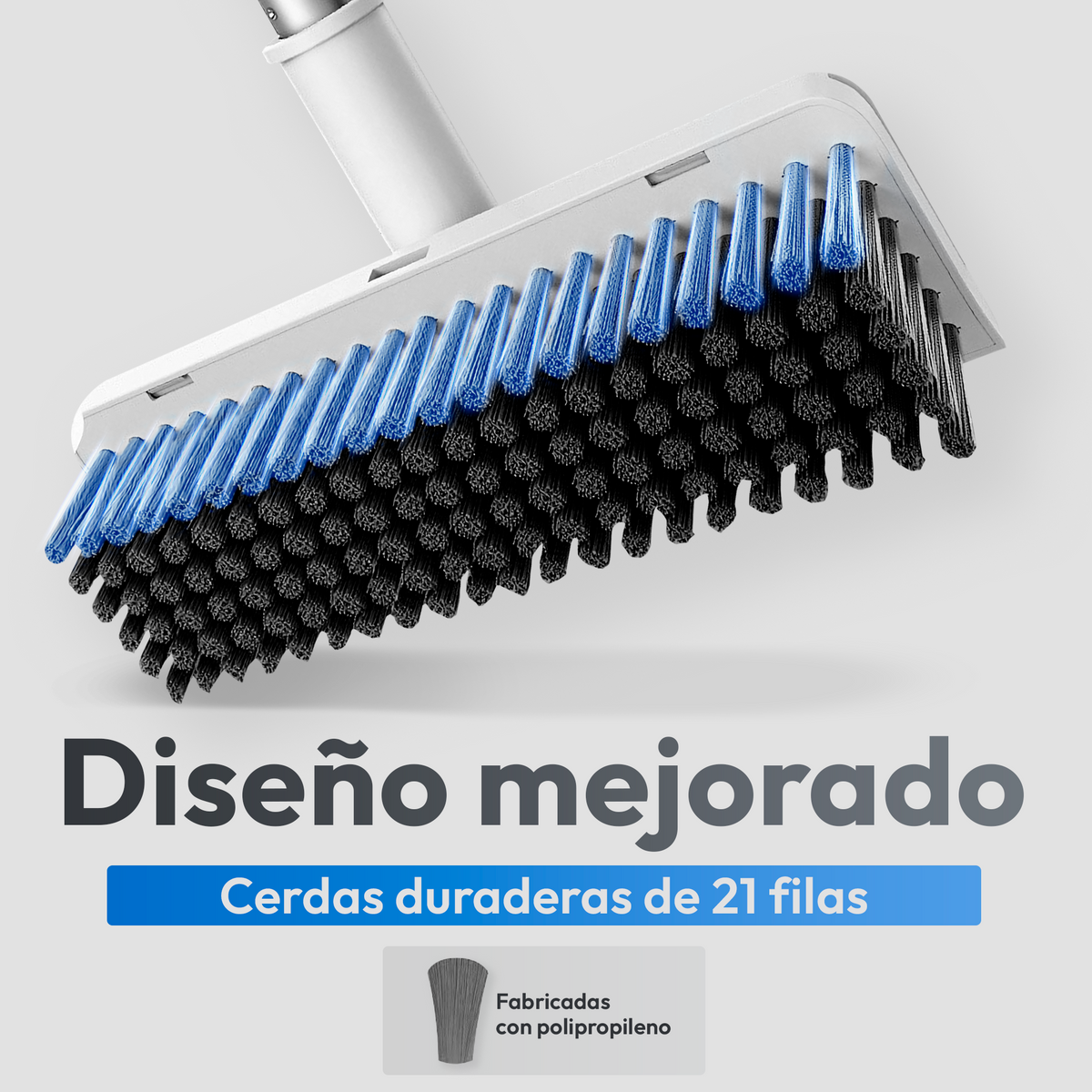 Escoba 3 en 1 - recogedor + función oculta