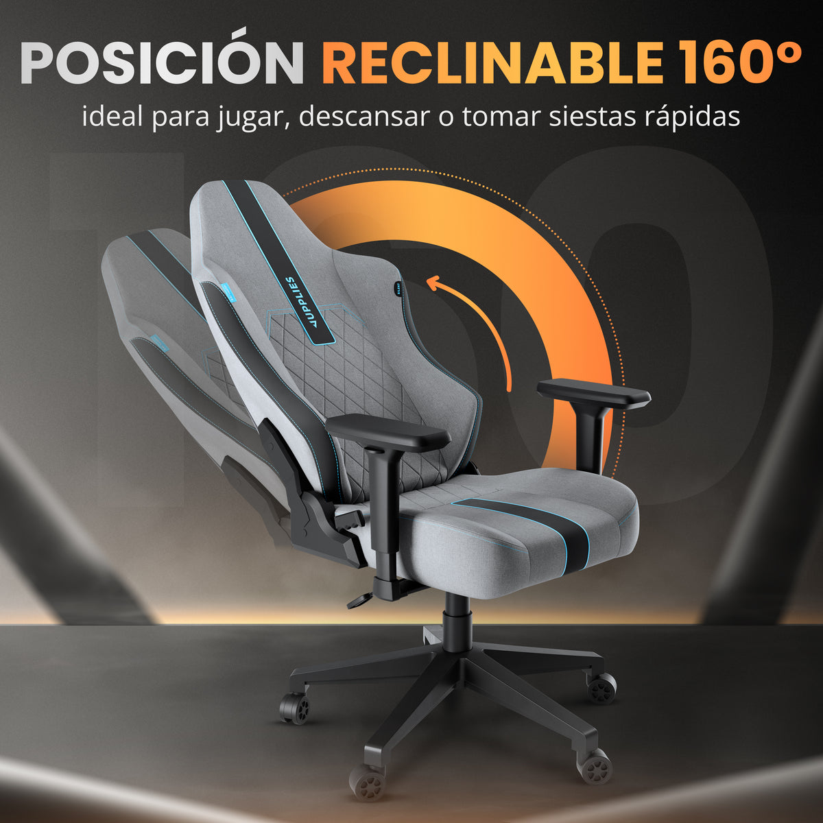 Silla gaming silent