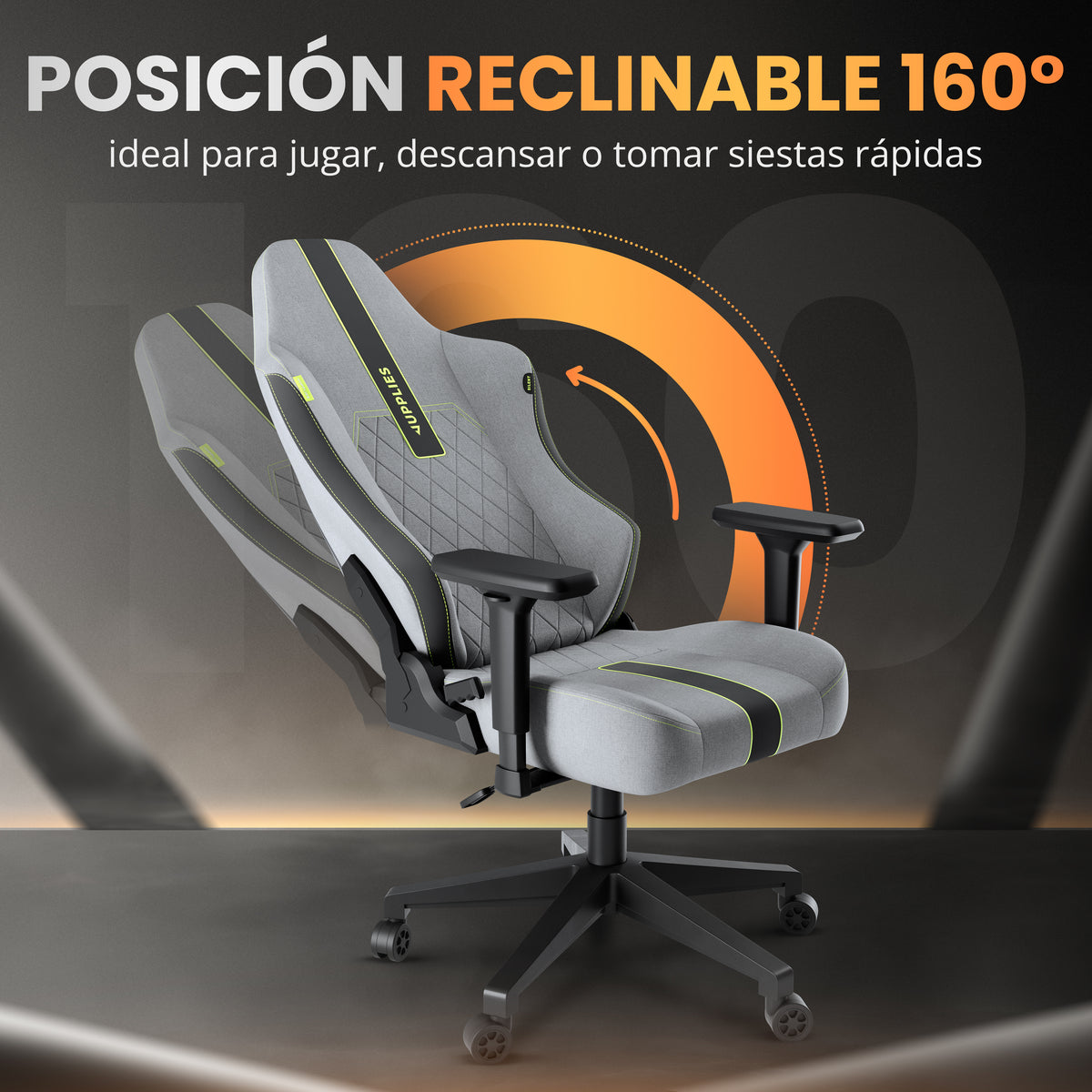 Silla gaming silent