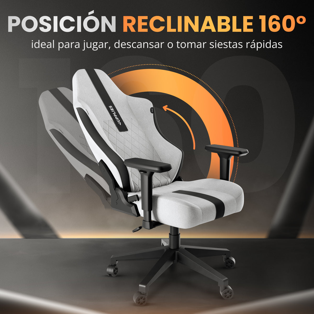 Silla gaming silent