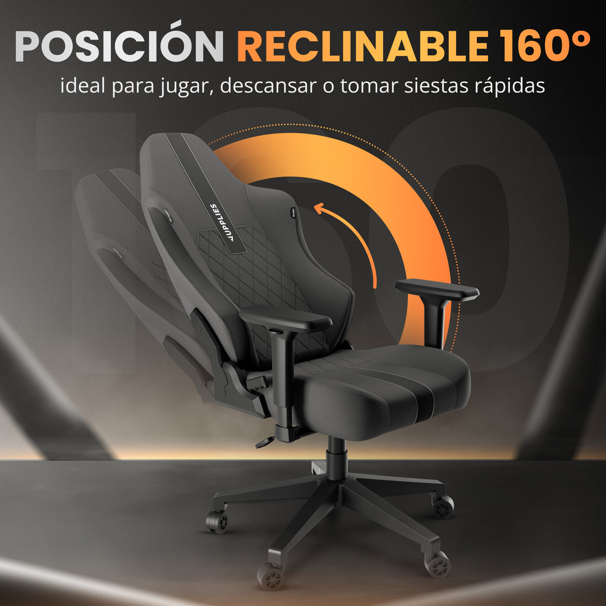 Silla gaming silent
