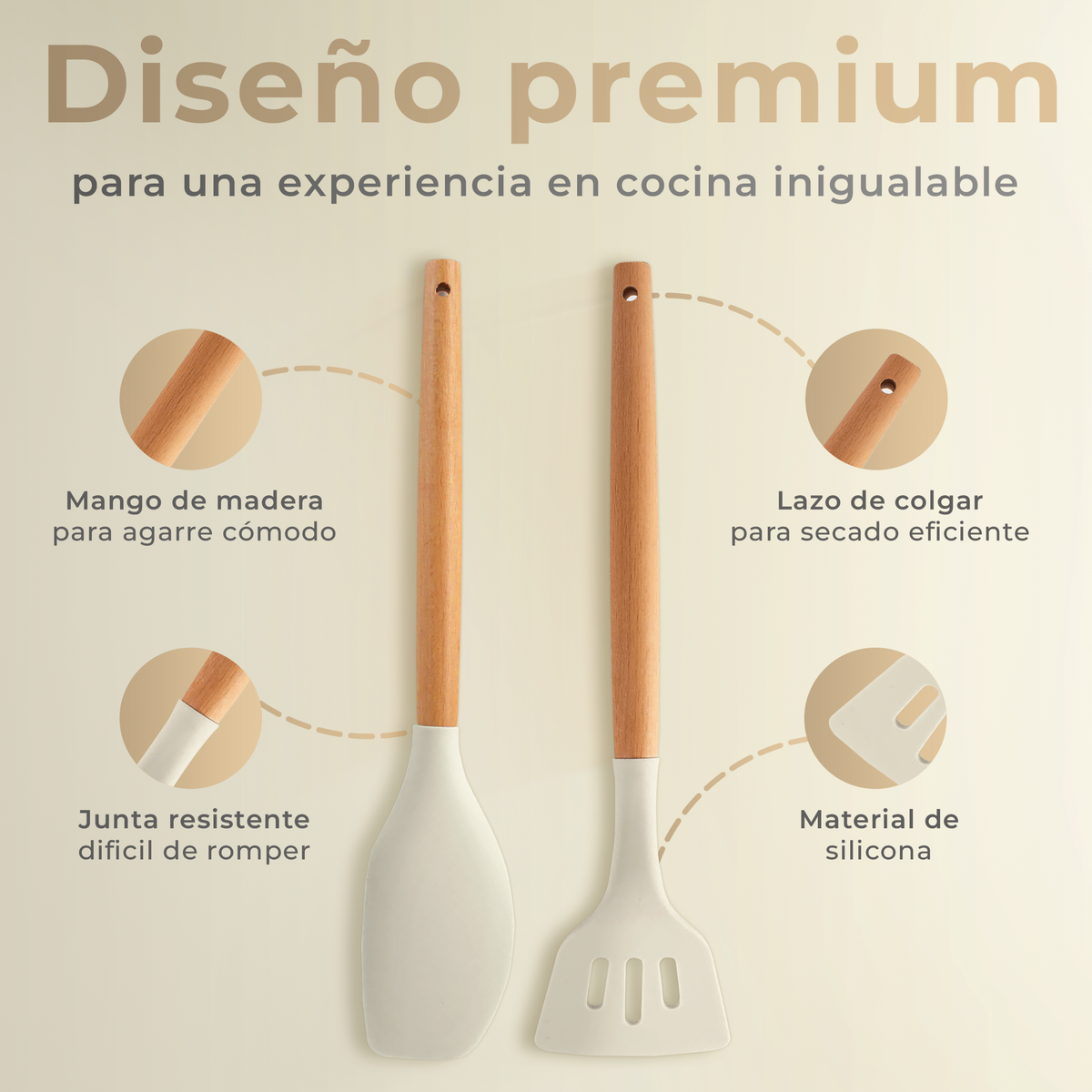 Pack de utensilios de cocina