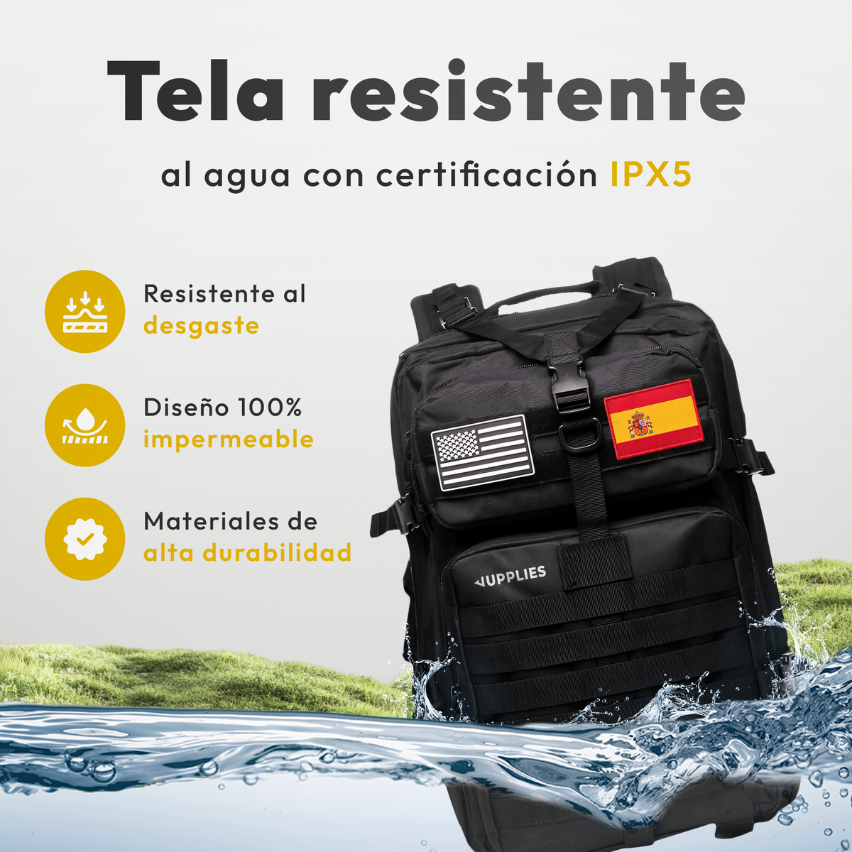 Mochila táctica militar