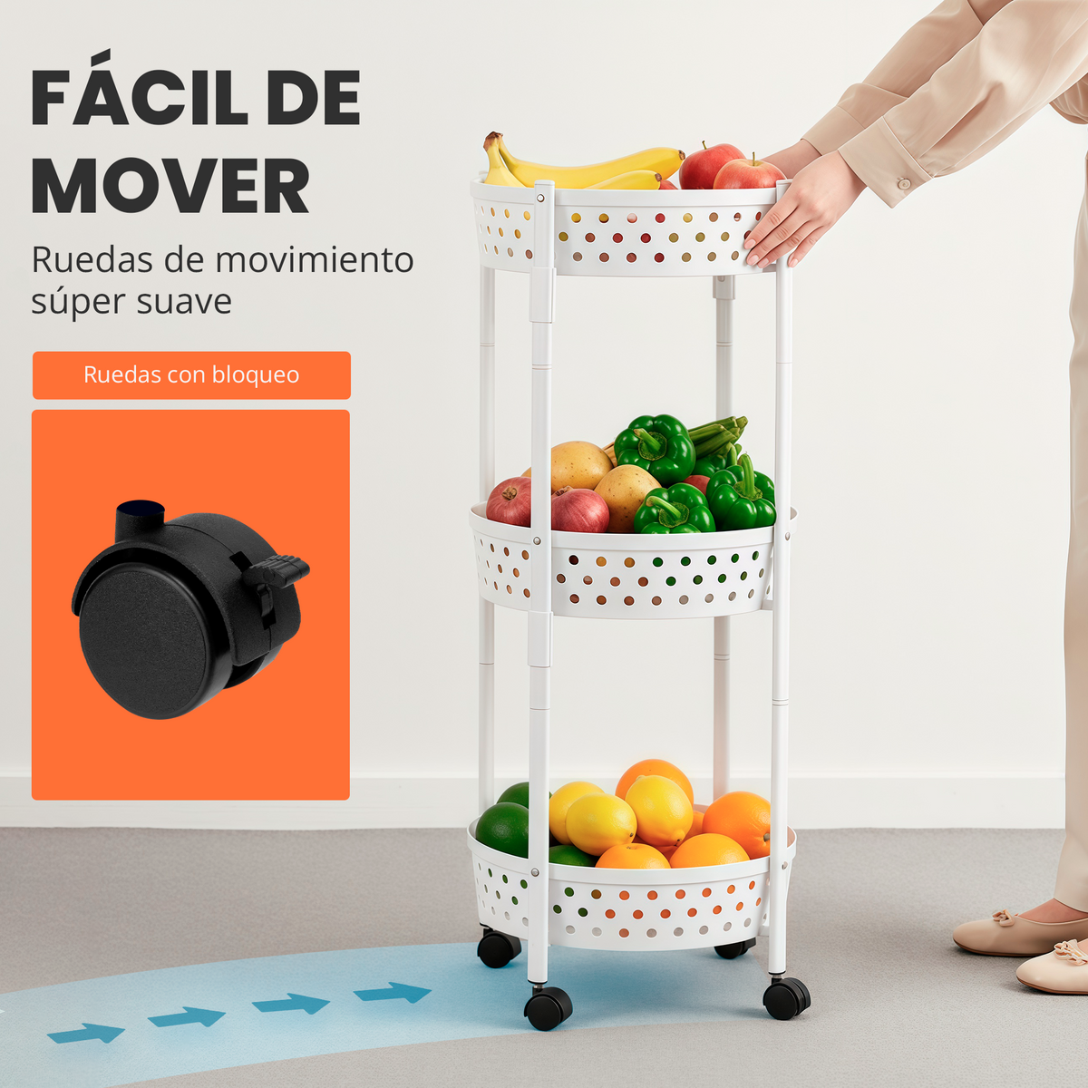 VIP - Carrito plegable de cocina