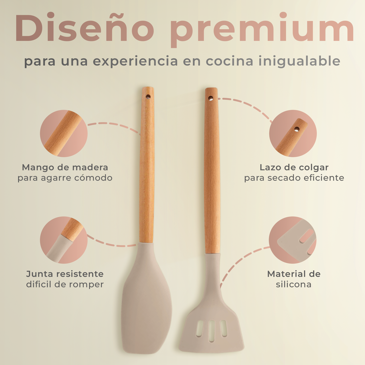 Pack de utensilios de cocina