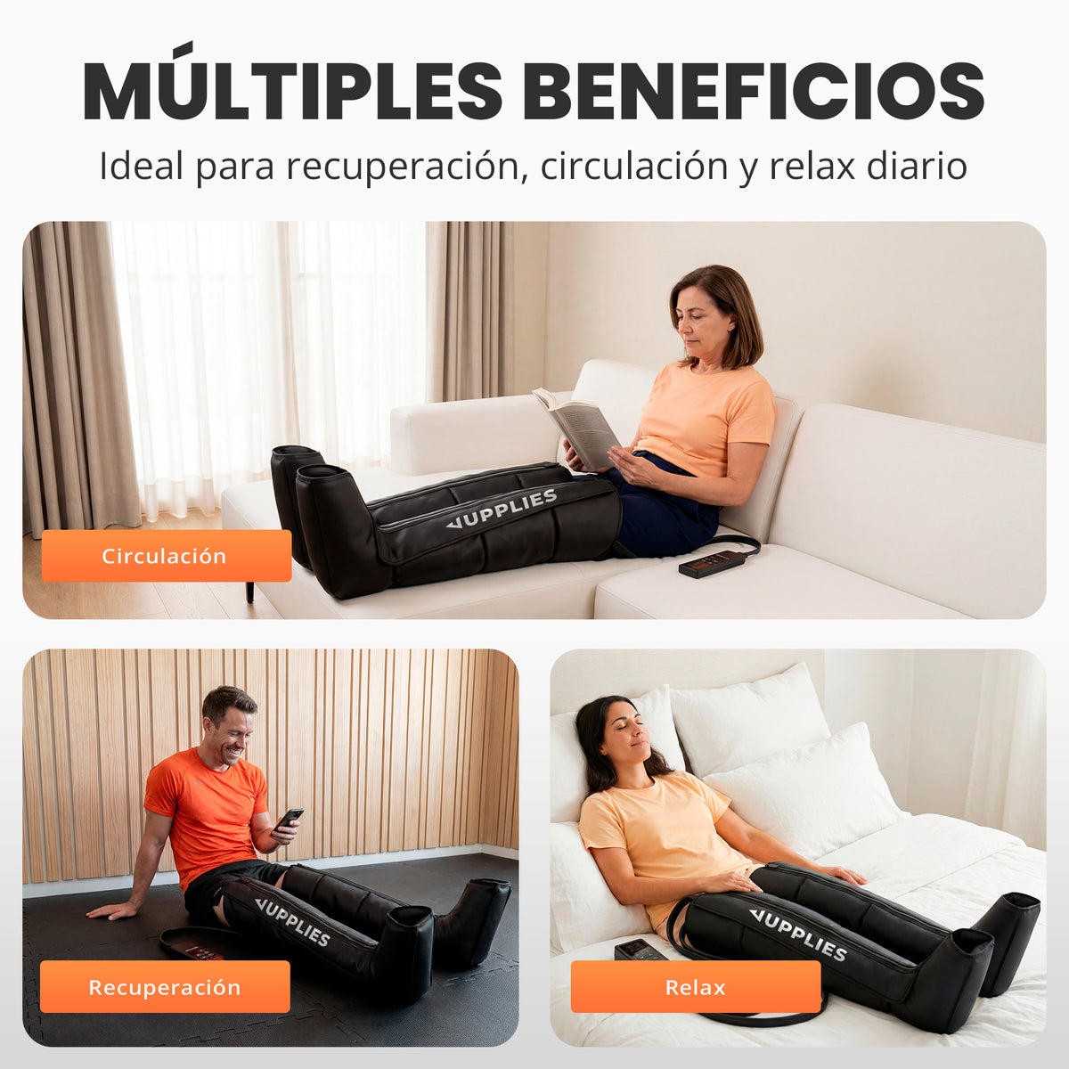 VIP - Botas de presoterapia profesional Jupplies