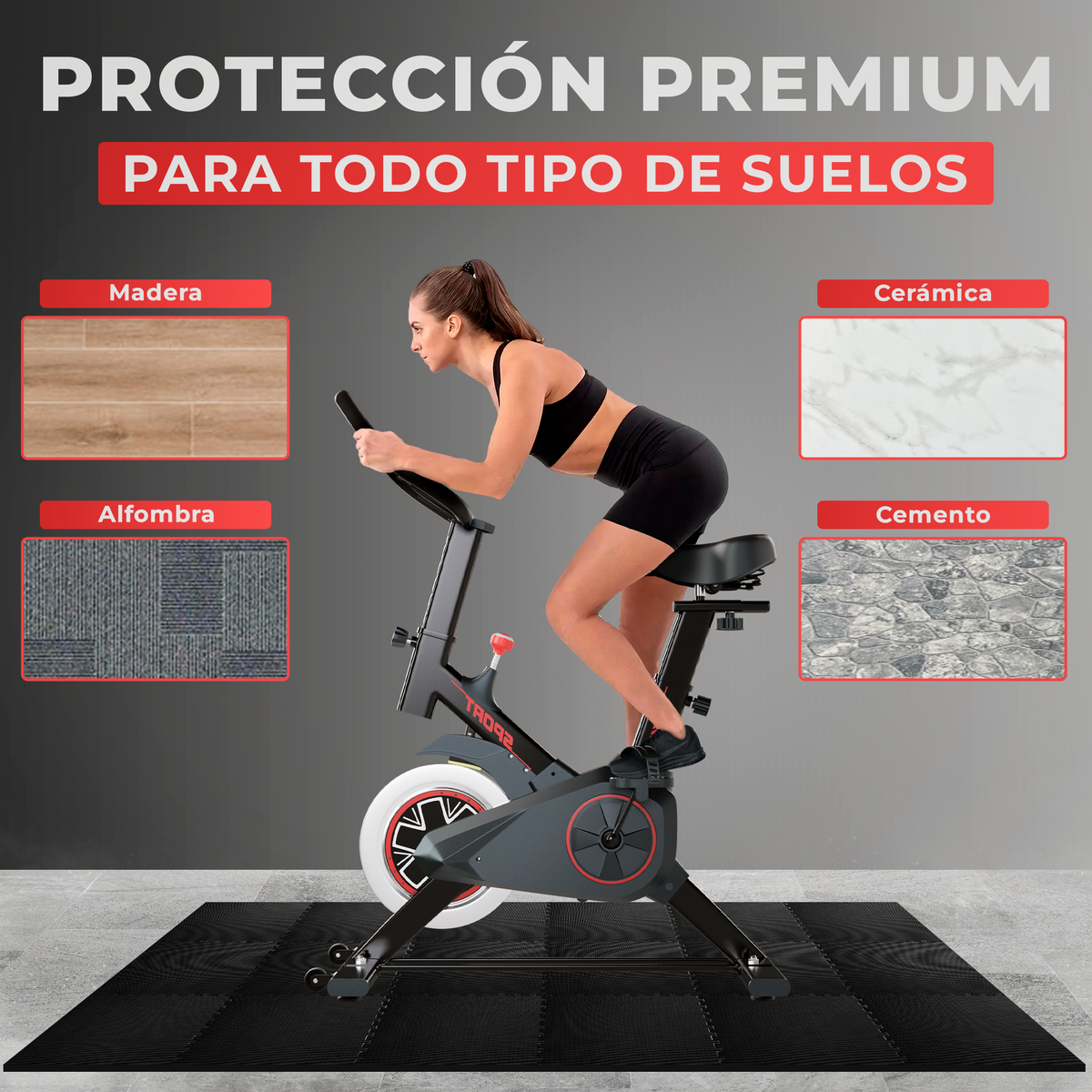 VIP - Puzzle para suelo - 3 colores