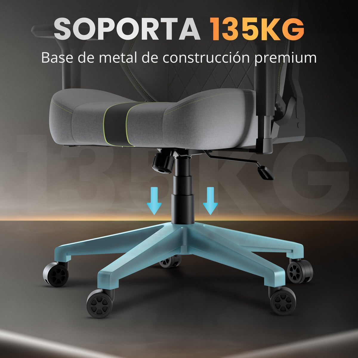 Silla gaming silent
