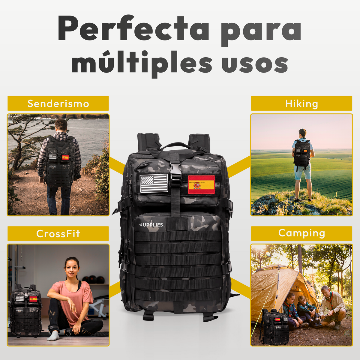 Mochila táctica militar