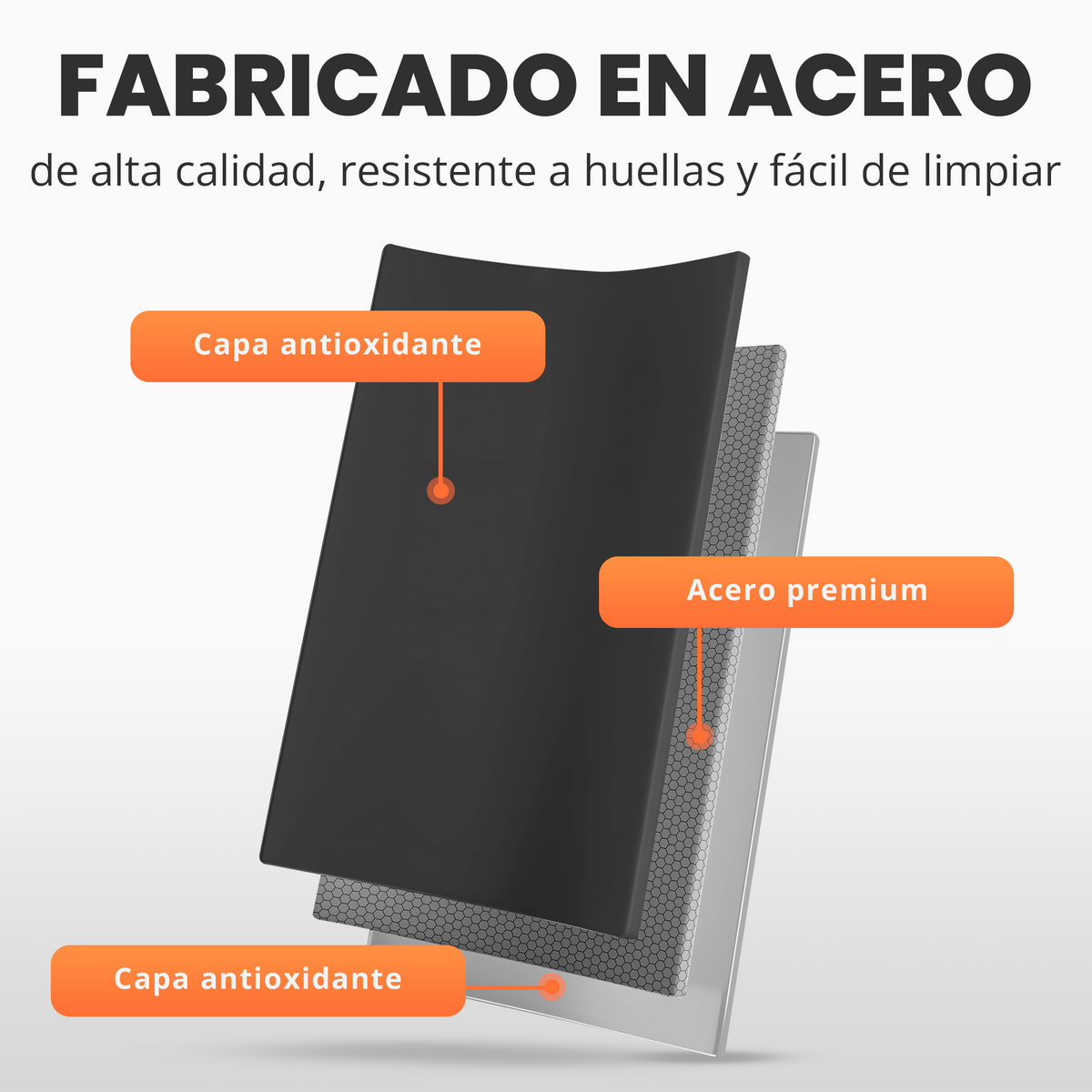 Cubo de basura y reciclaje de 4 compartimentos