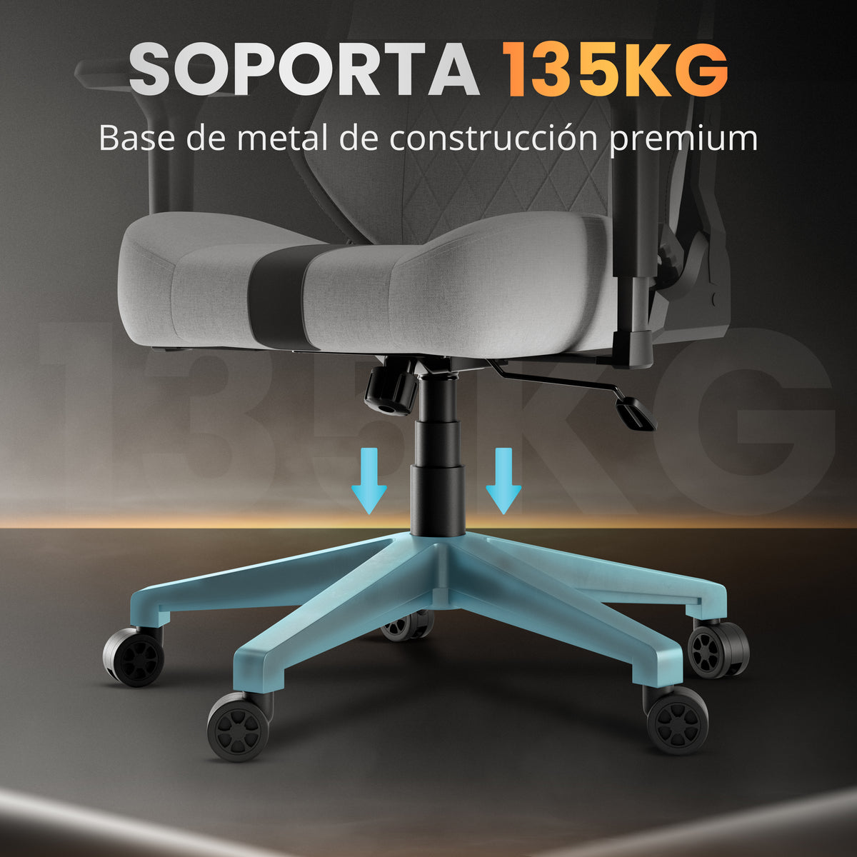 Silla gaming silent