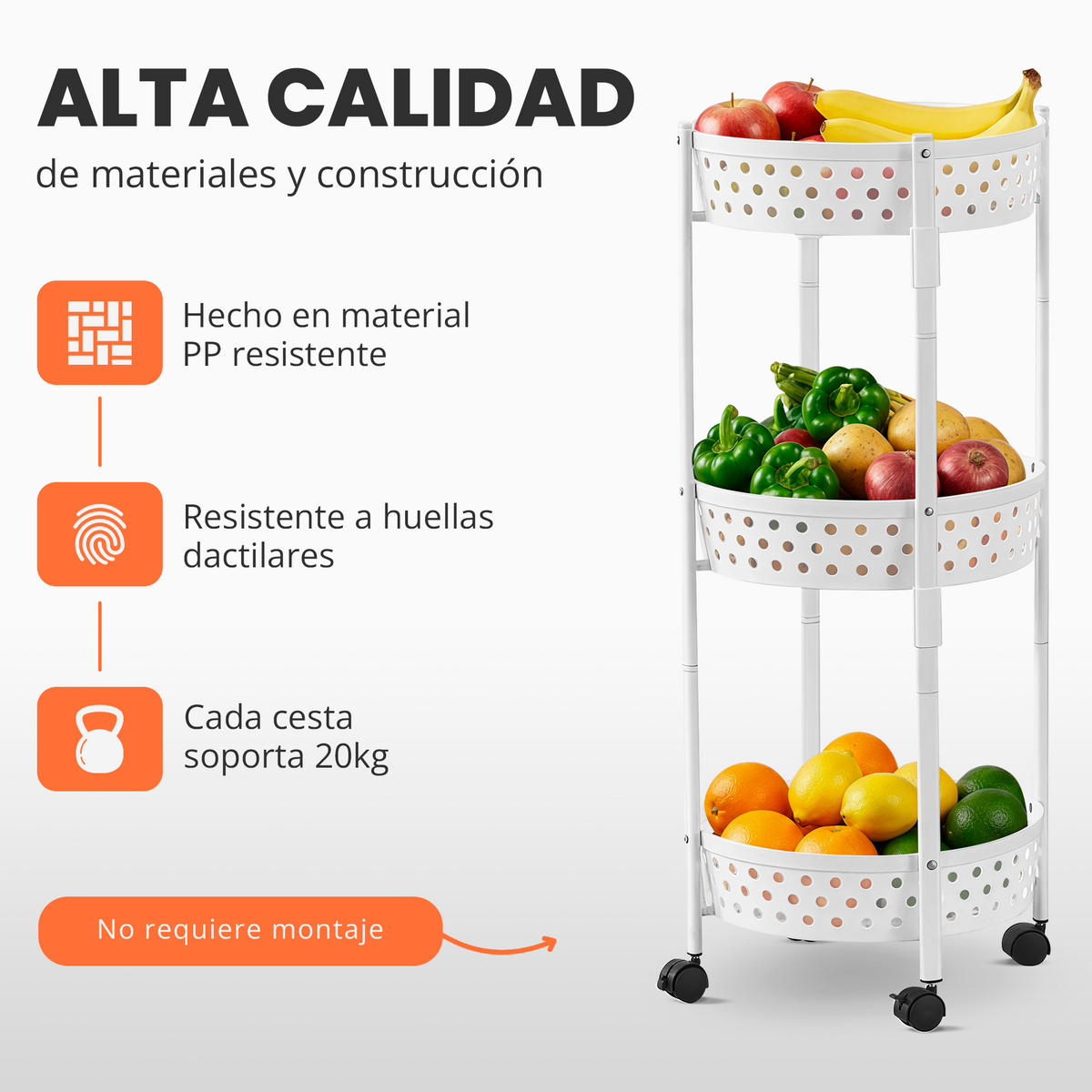 VIP - Carrito plegable de cocina
