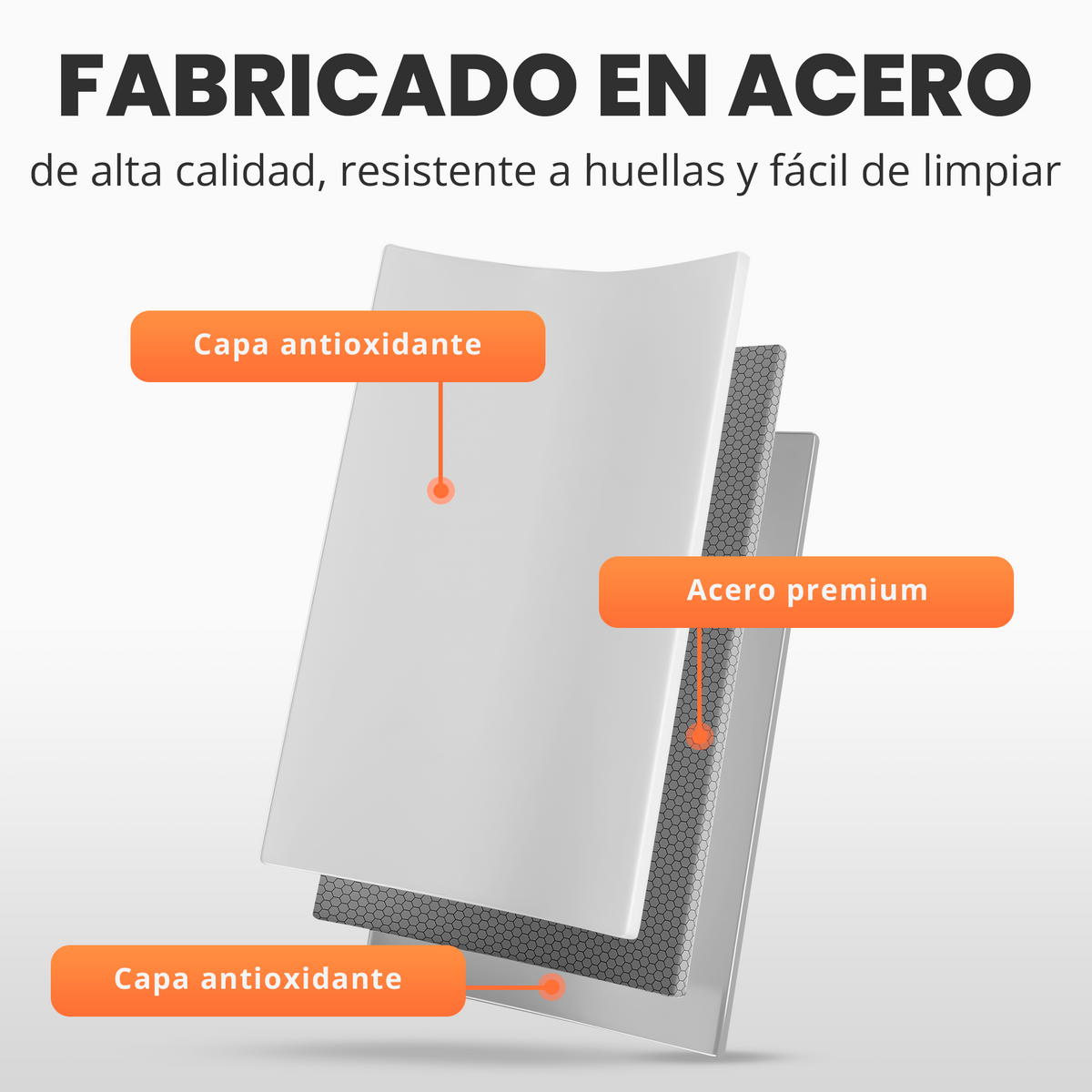 Cubo de basura y reciclaje de 4 compartimentos