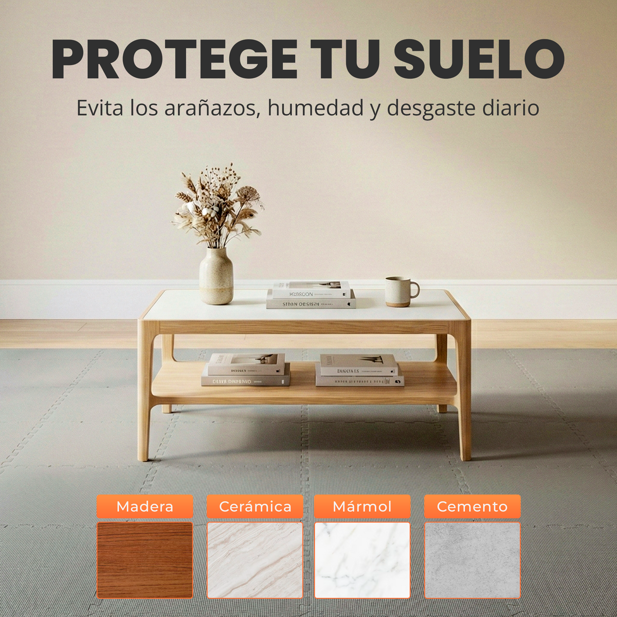 VIP - Puzzle para suelo - 3 colores