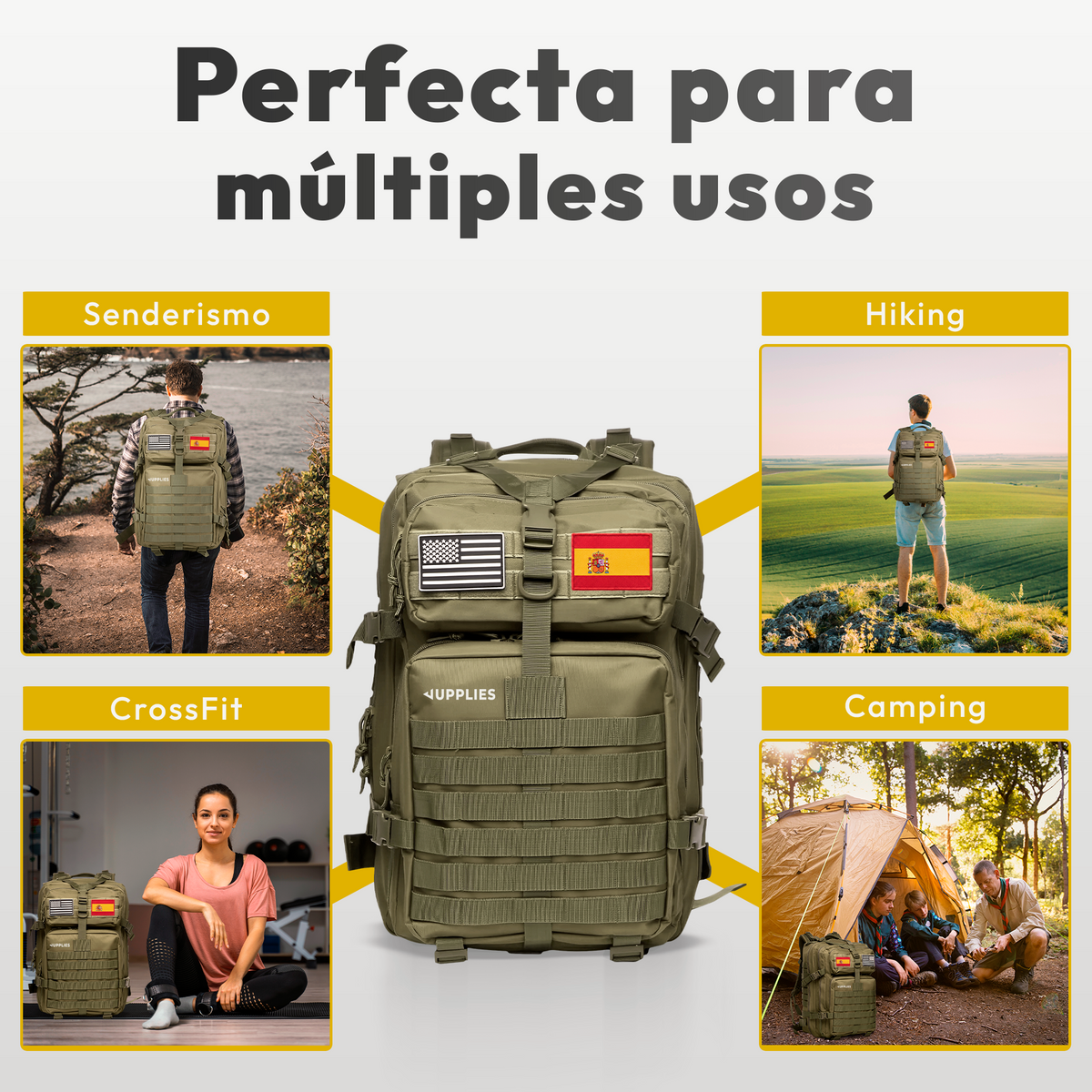 Mochila táctica militar