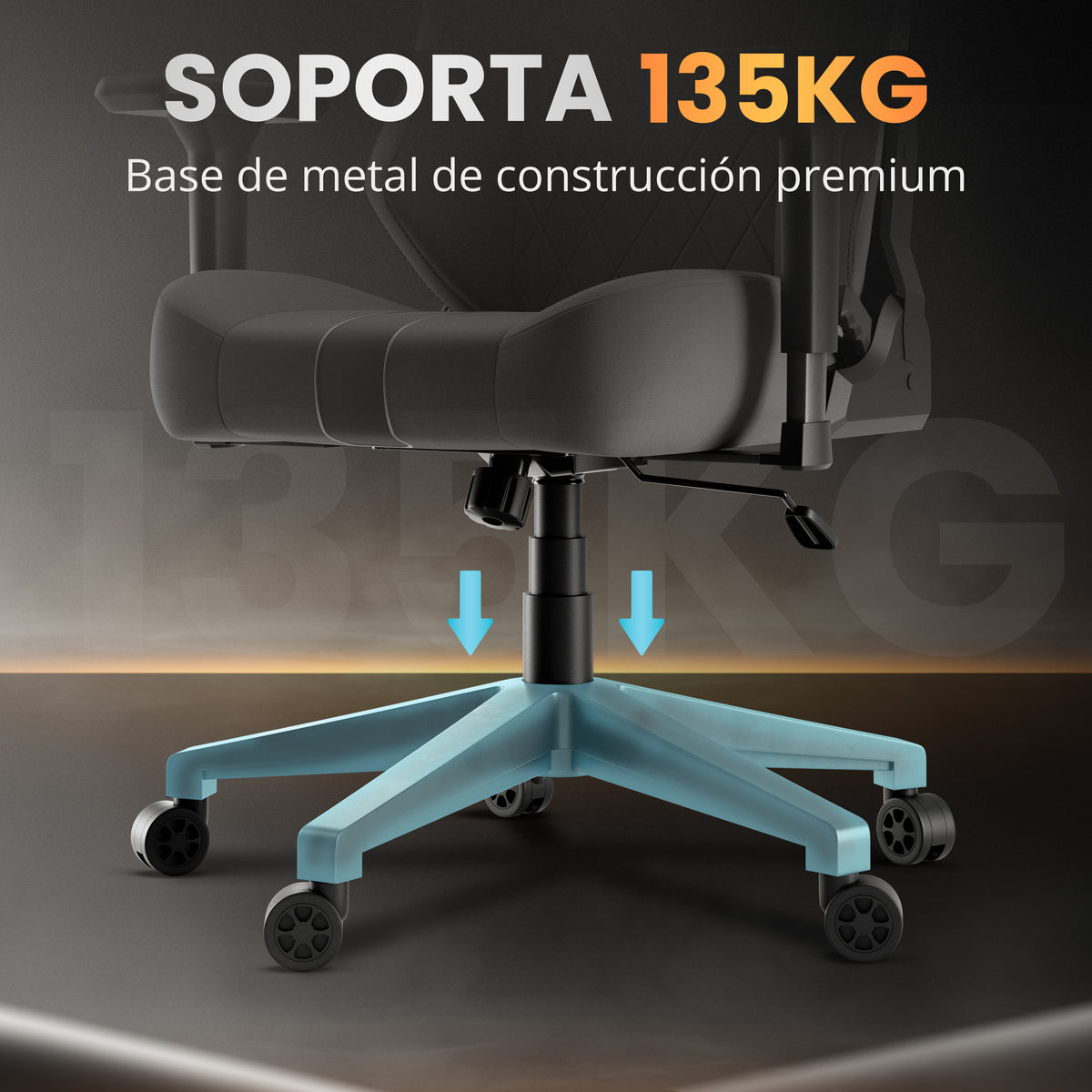 Silla gaming silent
