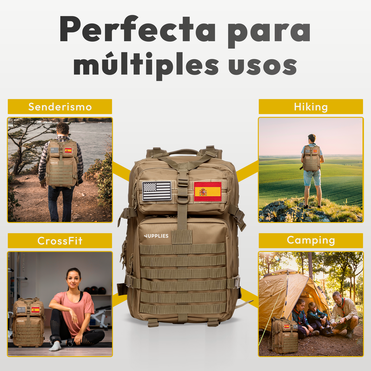 Mochila táctica militar