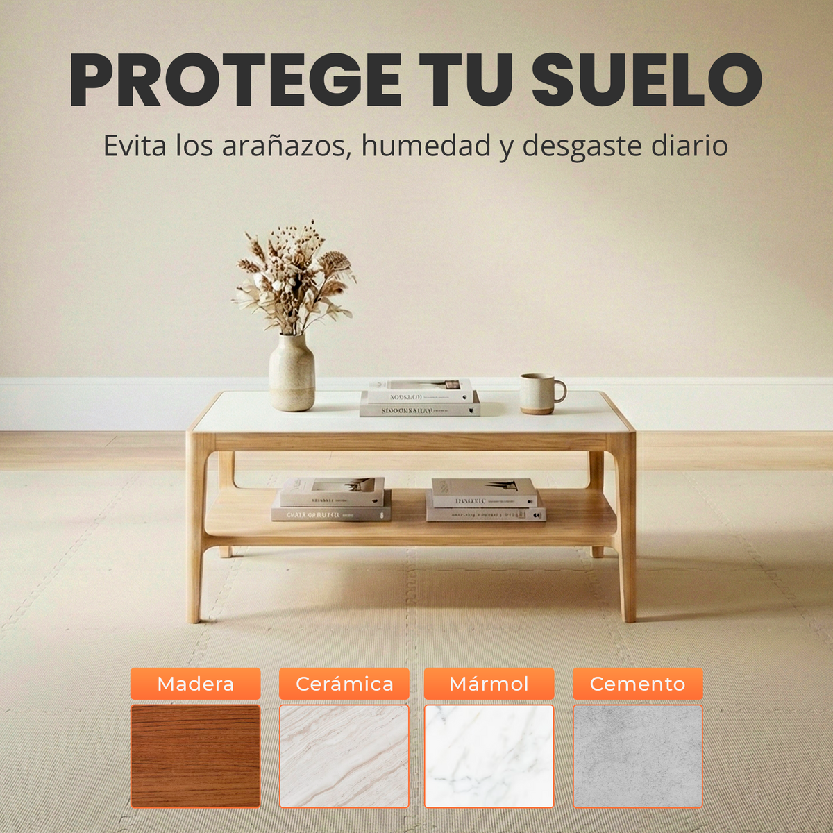 VIP - Puzzle para suelo - 3 colores