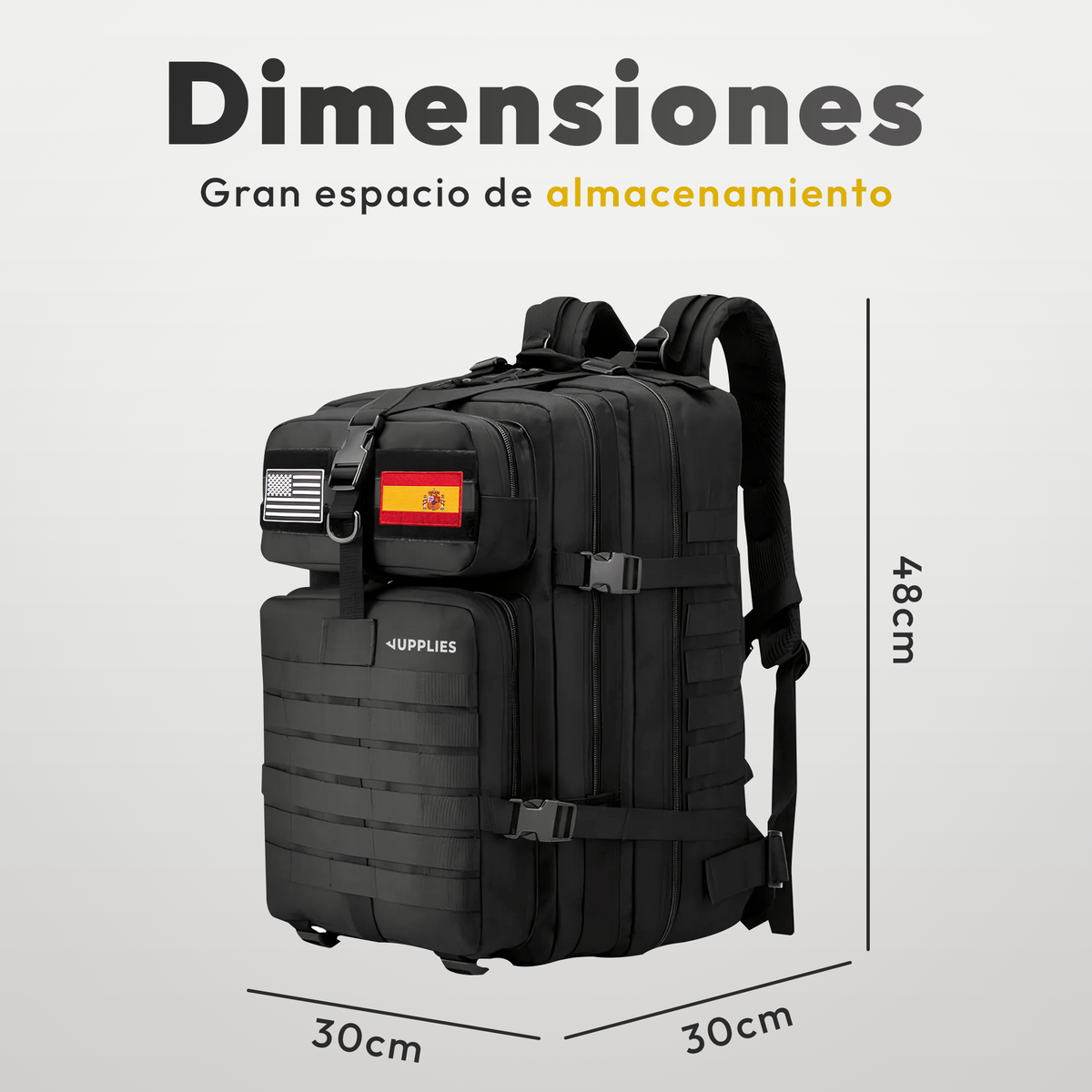 Mochila táctica militar