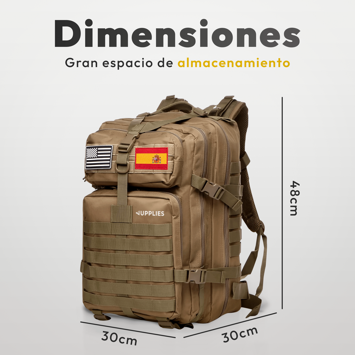 Mochila táctica militar