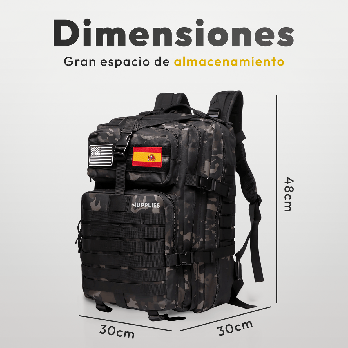 Mochila táctica militar