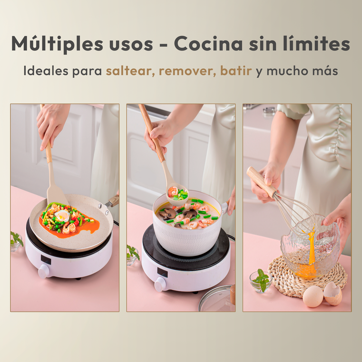 Pack de utensilios de cocina