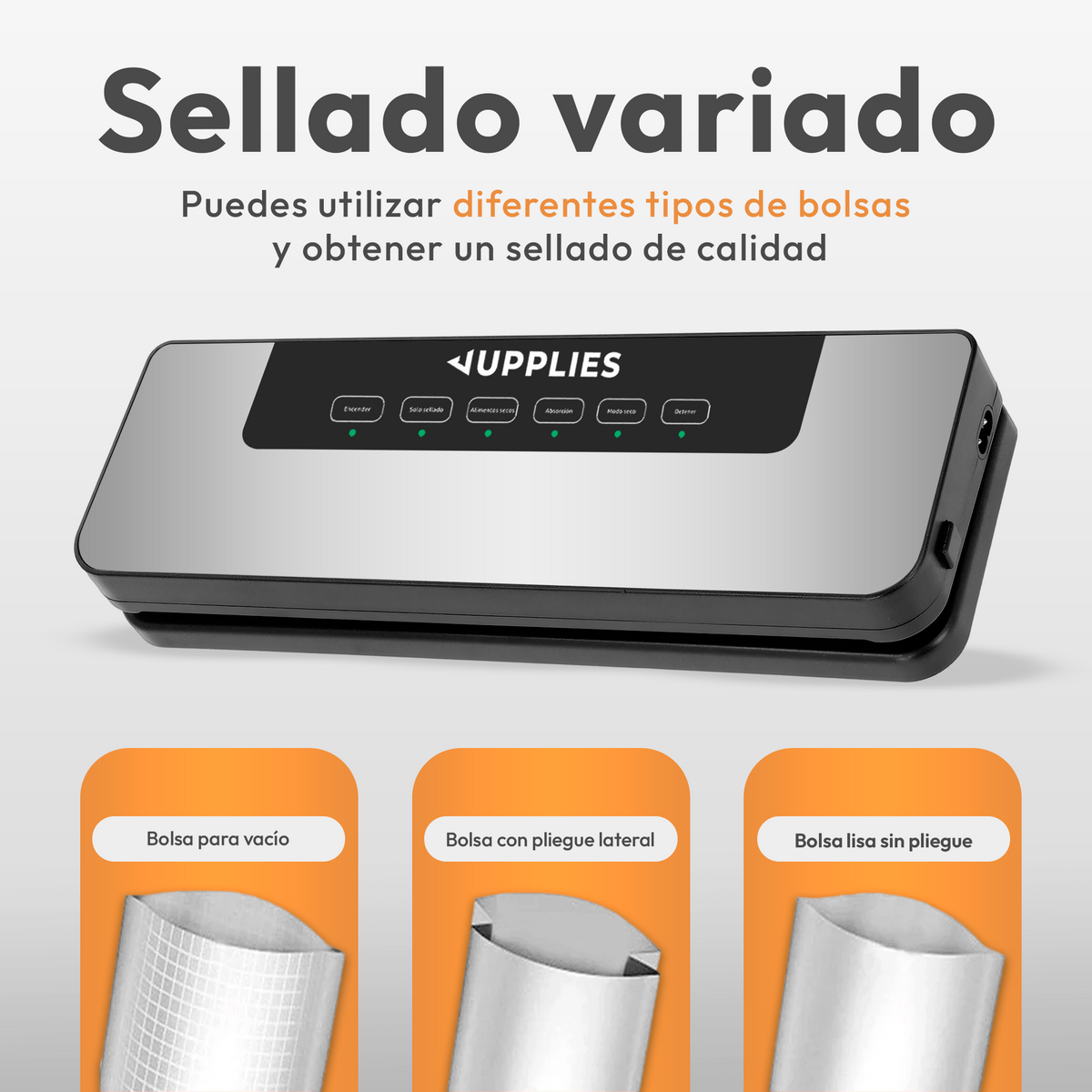 Envasadora al vacío