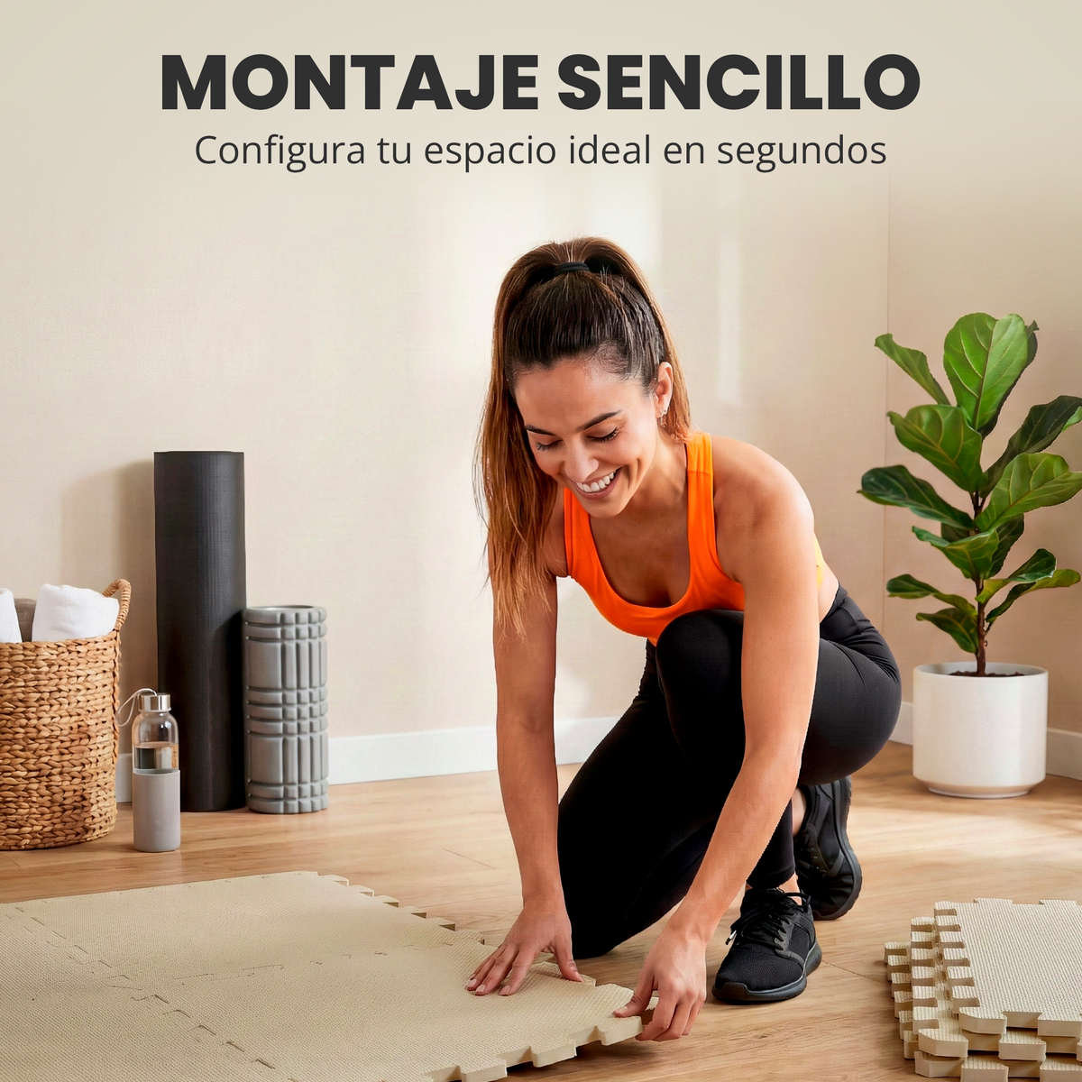 VIP - Puzzle para suelo - 3 colores