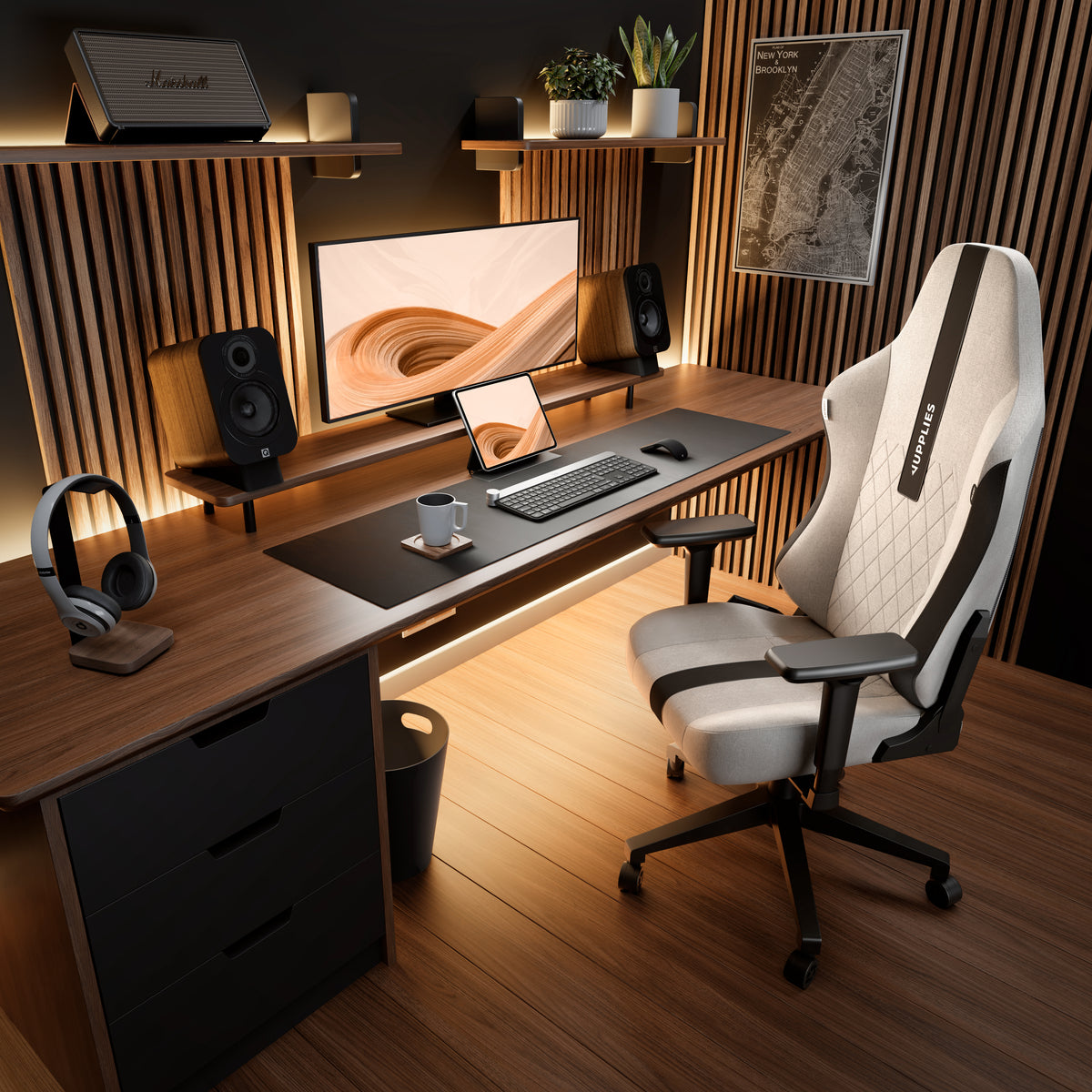 Silla gaming silent
