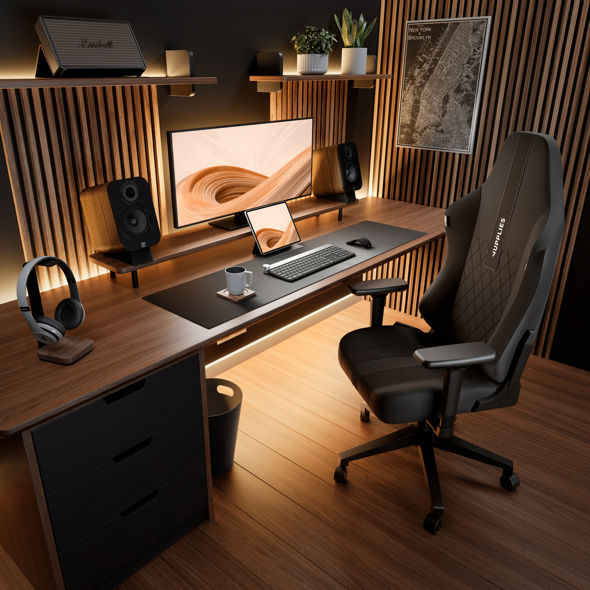 Silla gaming silent