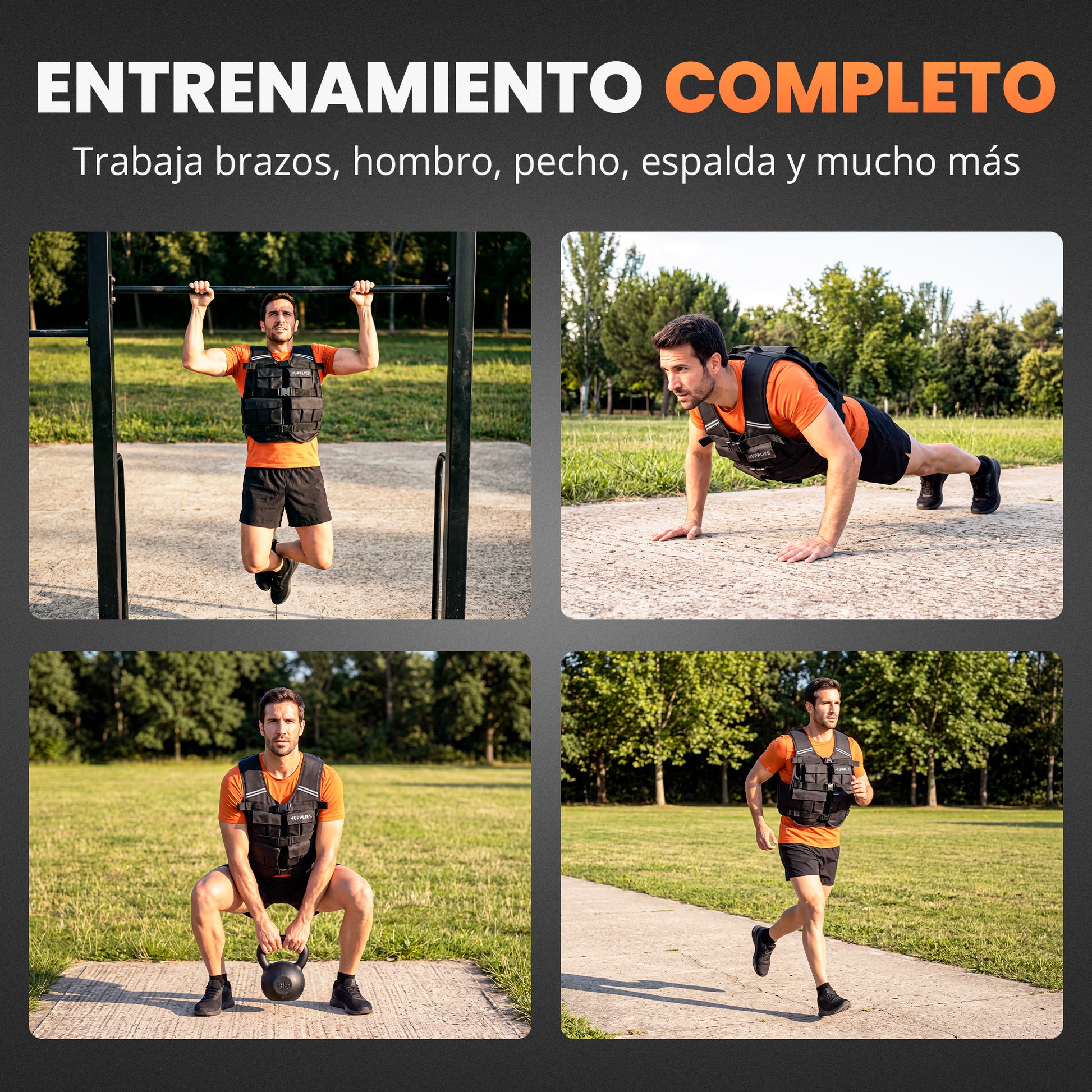Entrenamiento completo de todo el cuerpo